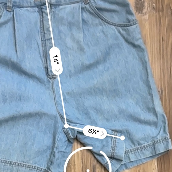 VTG 80s 90s Light Wash Blue Jean Denim Button Through Romper - Picture 10 of 10